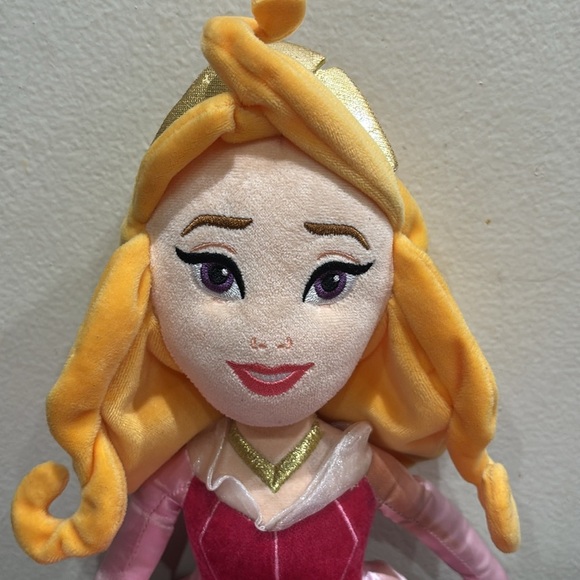 Disney Aurora plush Princess Plush Doll - Pink and Gold - Picture 2 of 5